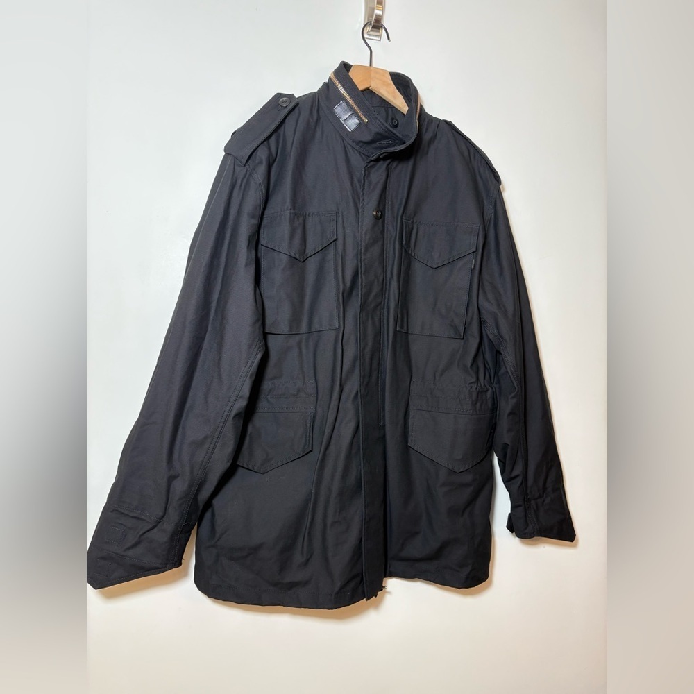 Alpha Industries Mods Coat M-65 Mens Military Jacket Black 8415-01-099-7838 - Picture 5 of 16